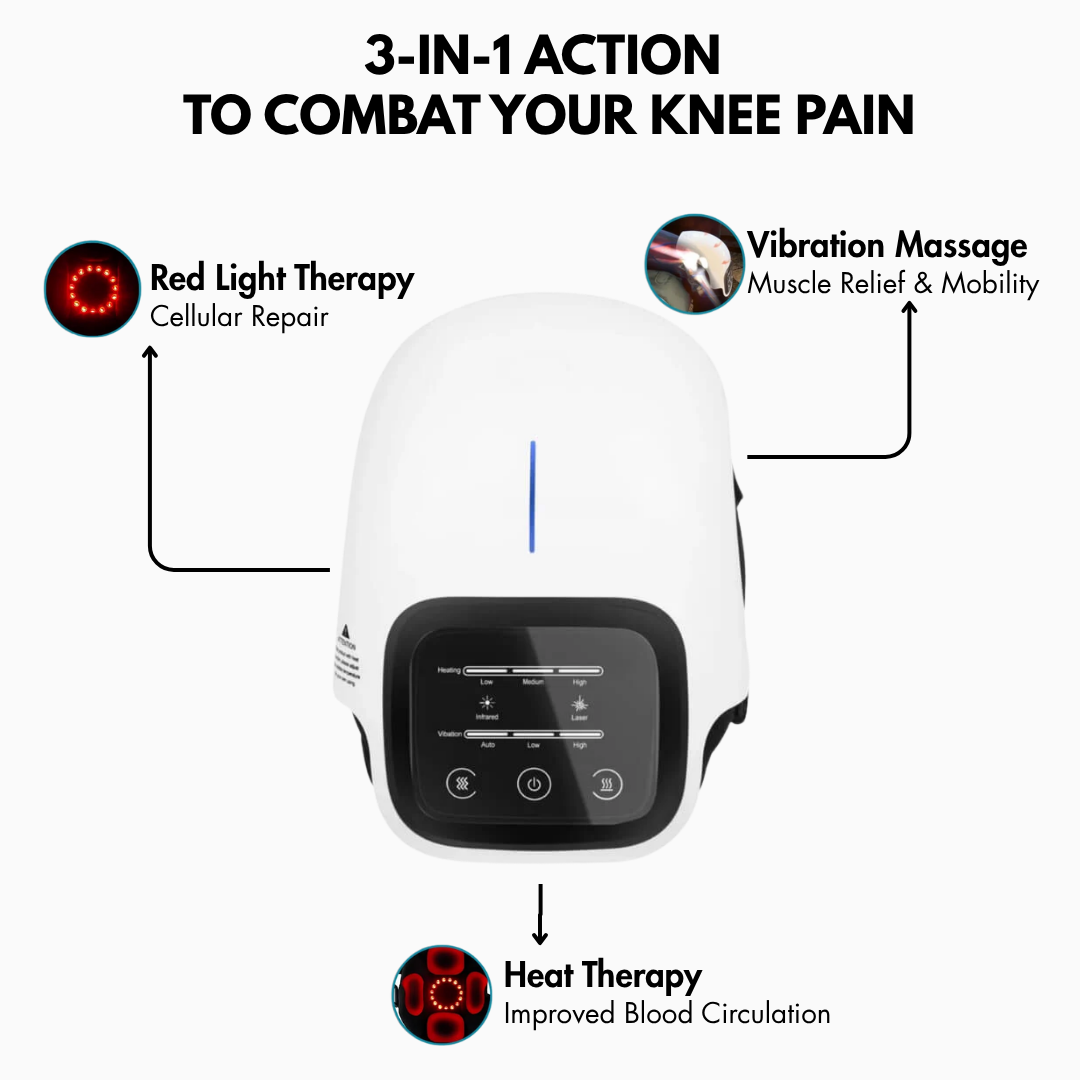 KneeFlex™ 3-in-1 Knee Therapy Device