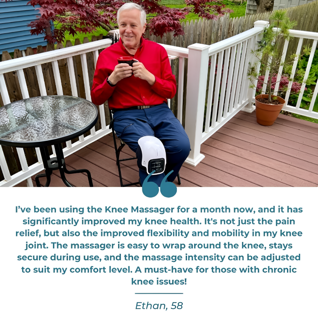 KneeFlex™ 3-in-1 Knee Therapy Device