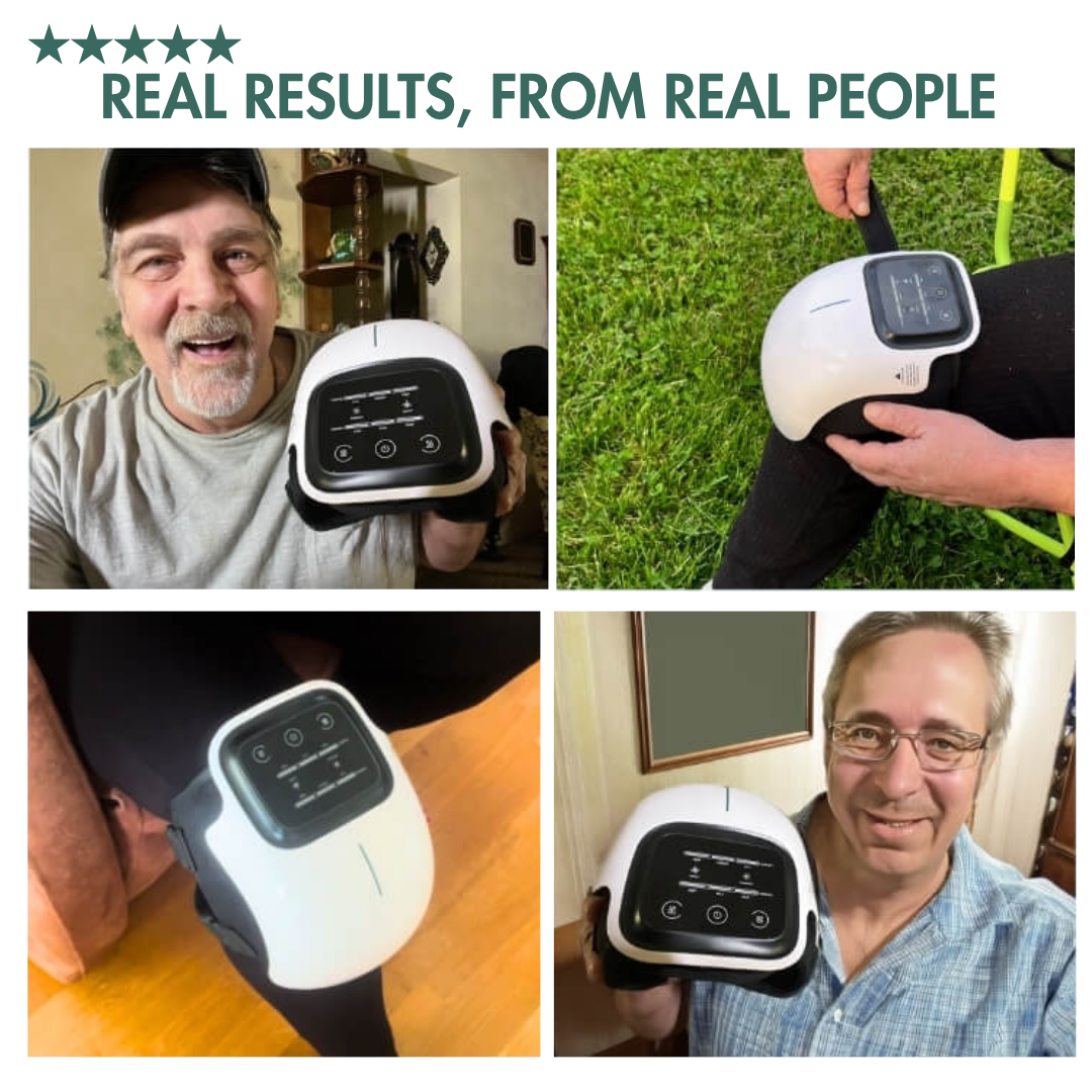 KneeFlex™ 3-in-1 Knee Therapy Device